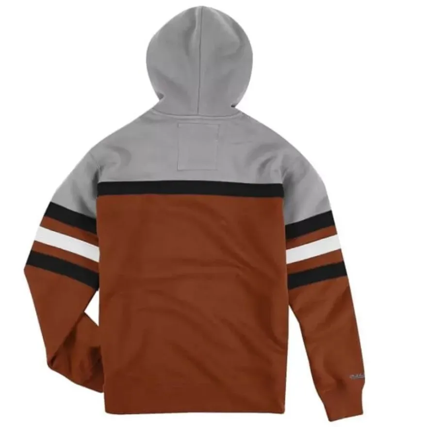 Mitchell & Ness Hoodies & Sweatshirts-Headcoach Hoody University Of Texas At Austin