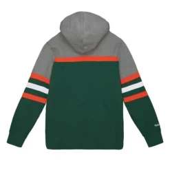 Mitchell & Ness Hoodies & Sweatshirts-Headcoach Hoody University Of Miami