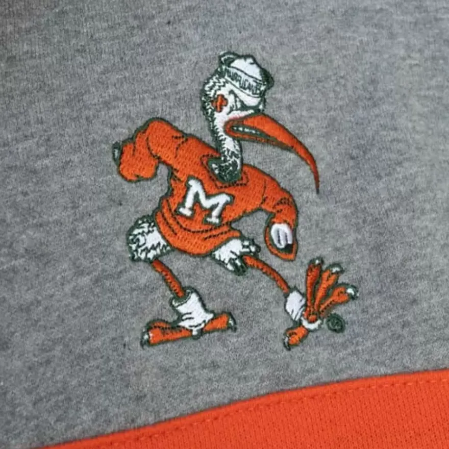 Mitchell & Ness Hoodies & Sweatshirts-Headcoach Hoody University Of Miami