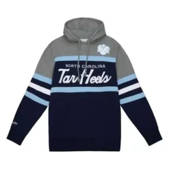 Mitchell & Ness Hoodies & Sweatshirts-Headcoach Hoody University Of North Carolina