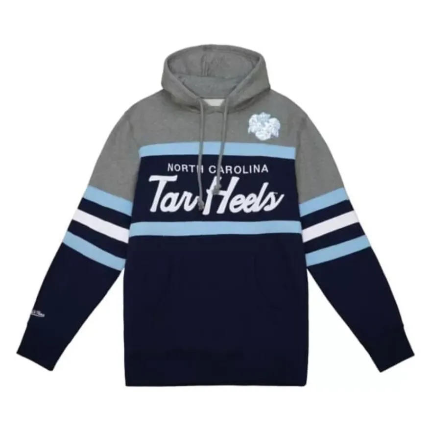 Mitchell & Ness Hoodies & Sweatshirts-Headcoach Hoody University Of North Carolina