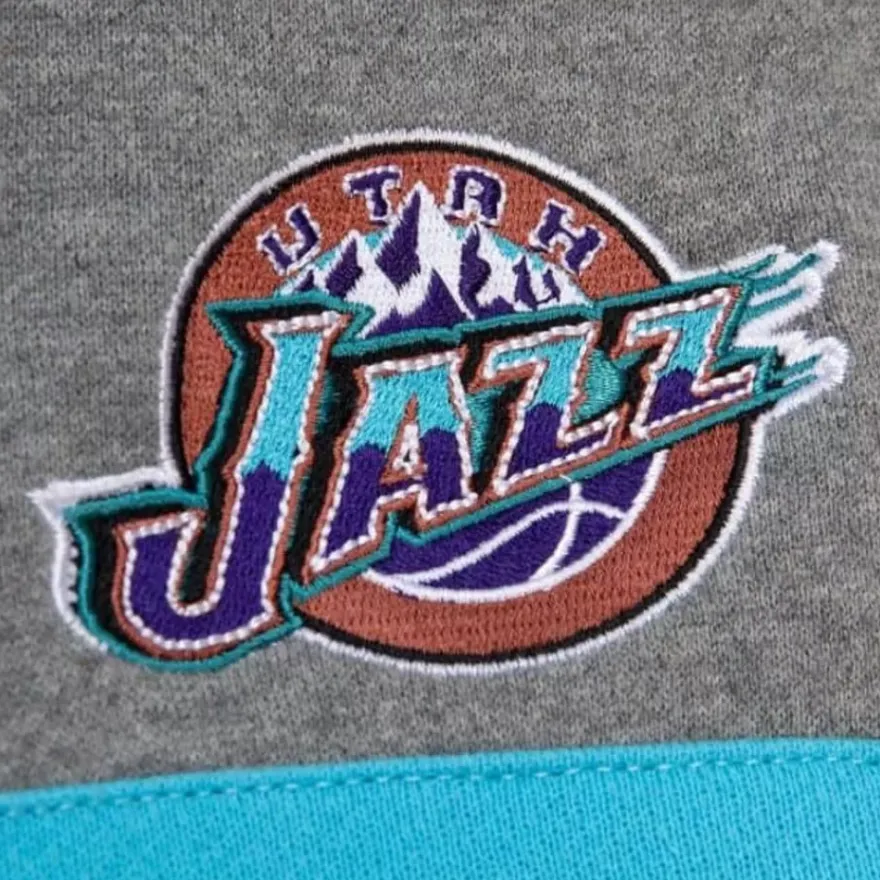 Mitchell & Ness Hoodies & Sweatshirts-Headcoach Hoody Utah Jazz