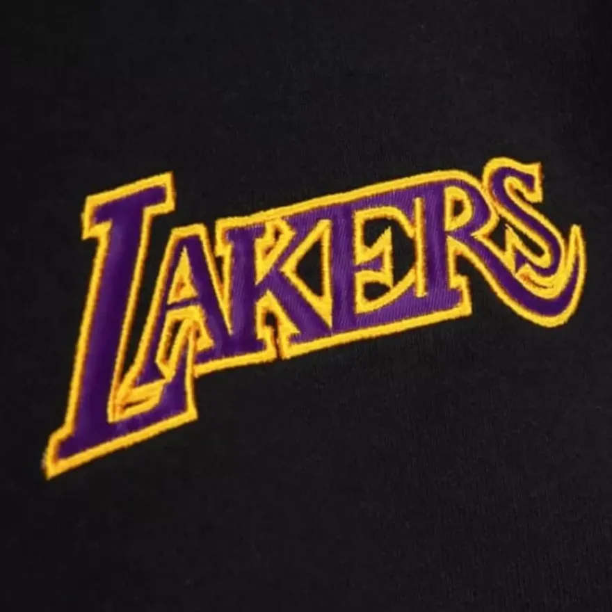 Mitchell & Ness Hoodies & Sweatshirts-Heavyweight Fleece Full Zip Hoodie Los Angeles Lakers