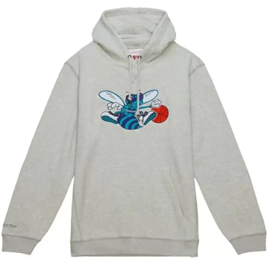 Mitchell & Ness Hoodies & Sweatshirts-Heavyweight Fleece Hoodie Charlotte Hornets
