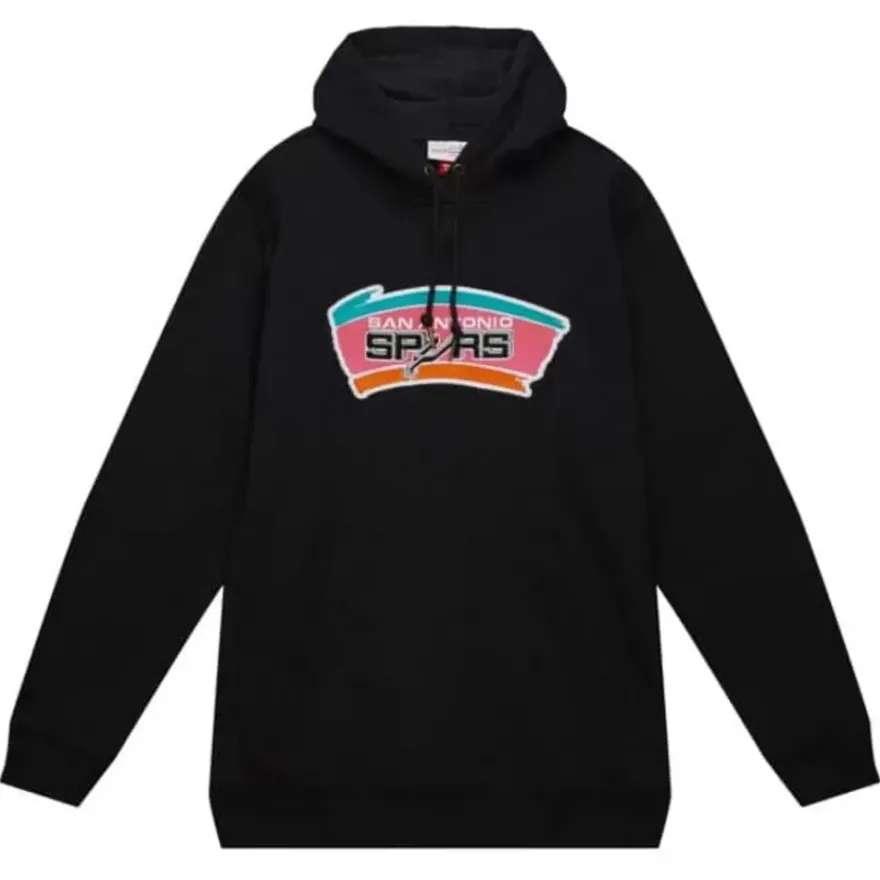 Mitchell & Ness Hoodies & Sweatshirts-Heavyweight Fleece Hoodie San Antonio Spurs