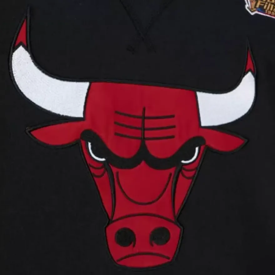 Mitchell & Ness Hoodies & Sweatshirts-Heavyweight Fleece Hoodie Chicago Bulls