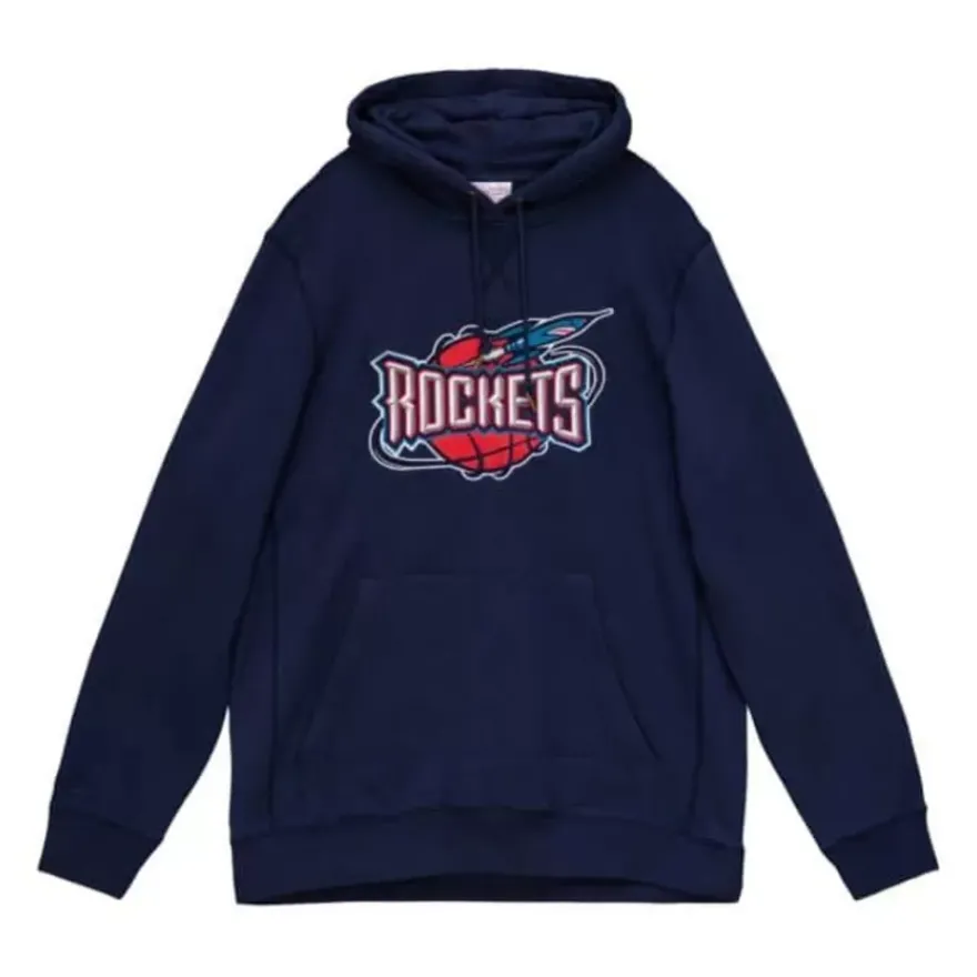 Mitchell & Ness Hoodies & Sweatshirts-Heavyweight Fleece Hoodie Houston Rockets