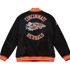 Mitchell & Ness Jackets & Outerwear-Heavyweight Satin Jacket Cincinnati Bengals