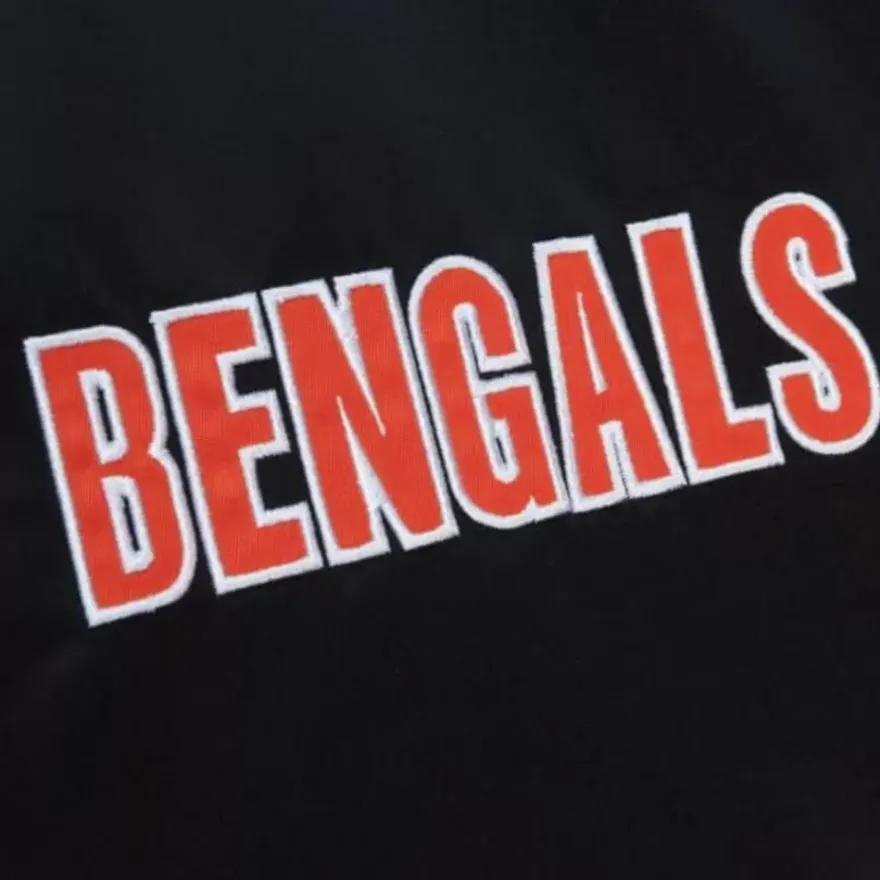 Mitchell & Ness Jackets & Outerwear-Heavyweight Satin Jacket Cincinnati Bengals