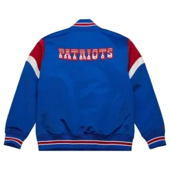 Mitchell & Ness Jackets & Outerwear-Heavyweight Satin Jacket New England Patriots