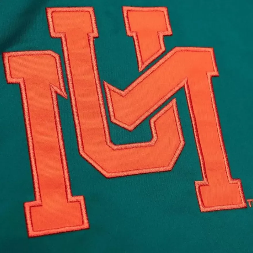 Mitchell & Ness Jackets & Outerwear-Heavyweight Satin Jacket University Of Miami