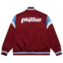Mitchell & Ness Jackets & Outerwear-Heavyweight Satin Jacket Philadelphia Phillies