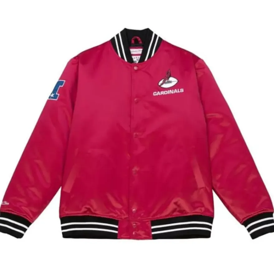 Mitchell & Ness Jackets & Outerwear-Heavyweight Satin Jacket Arizona Cardinals