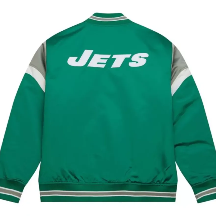 Mitchell & Ness Jackets & Outerwear-Heavyweight Satin Jacket New York Jets