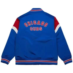 Mitchell & Ness Jackets & Outerwear-Heavyweight Satin Jacket Chicago Cubs