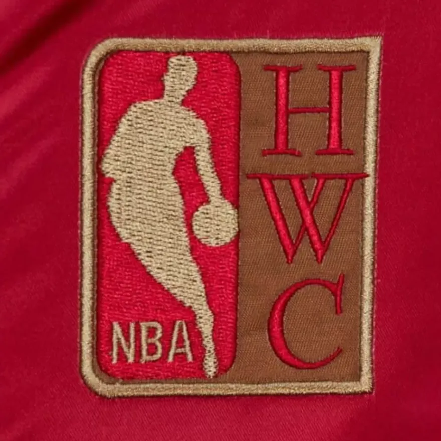 Mitchell & Ness Jackets & Outerwear-Heavyweight Satin Jacket Update All Star West