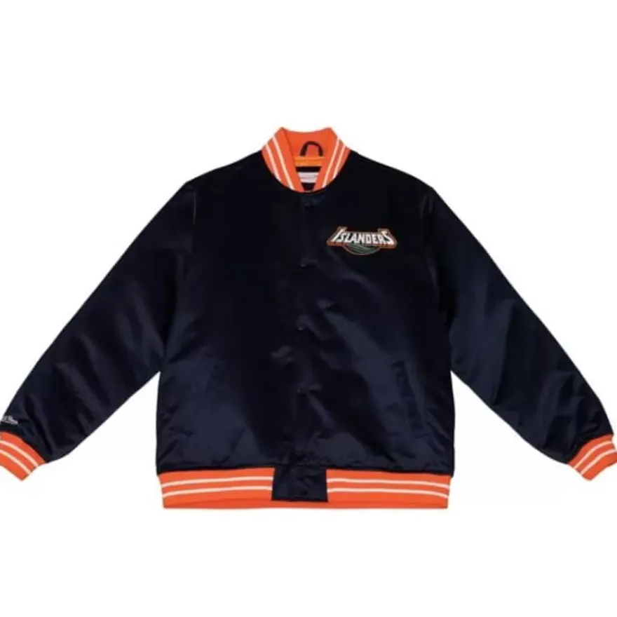 Mitchell & Ness Jackets & Outerwear-Heavyweight Satin Jacket New York Islanders