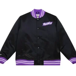 Mitchell & Ness Jackets & Outerwear-Heavyweight Satin Jacket Toronto Raptors