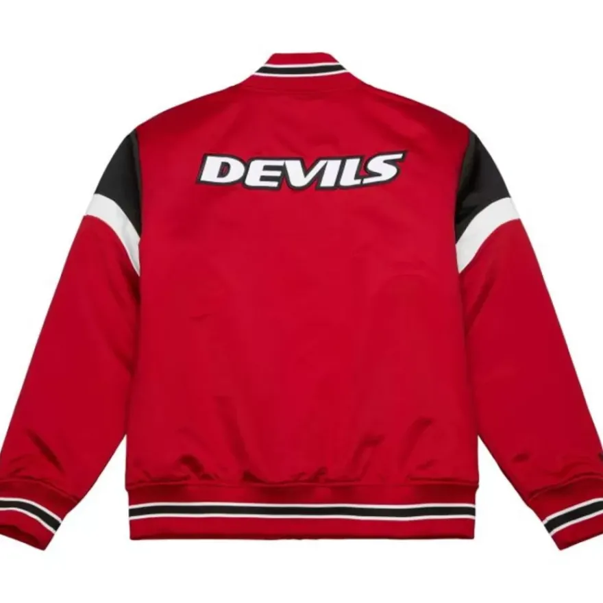 Mitchell & Ness Jackets & Outerwear-Heavyweight Satin Jacket New Jersey Devils