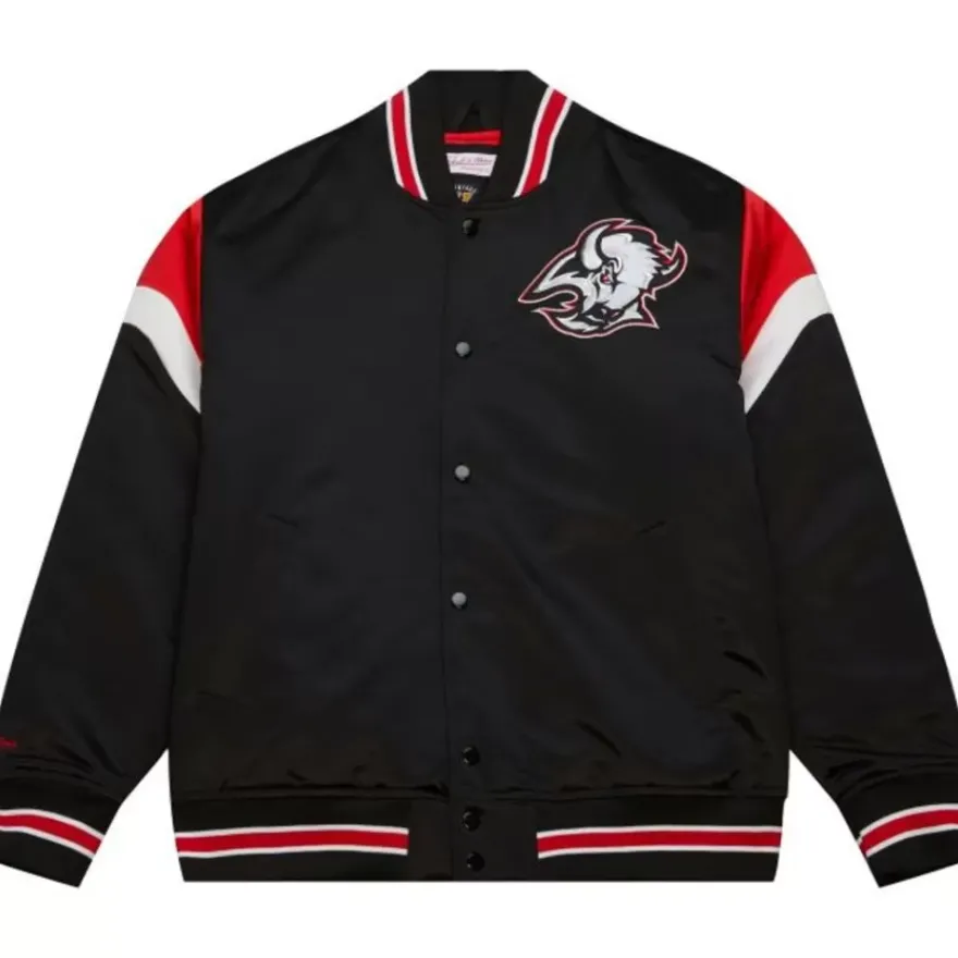 Mitchell & Ness Jackets & Outerwear-Heavyweight Satin Jacket Buffalo Sabres
