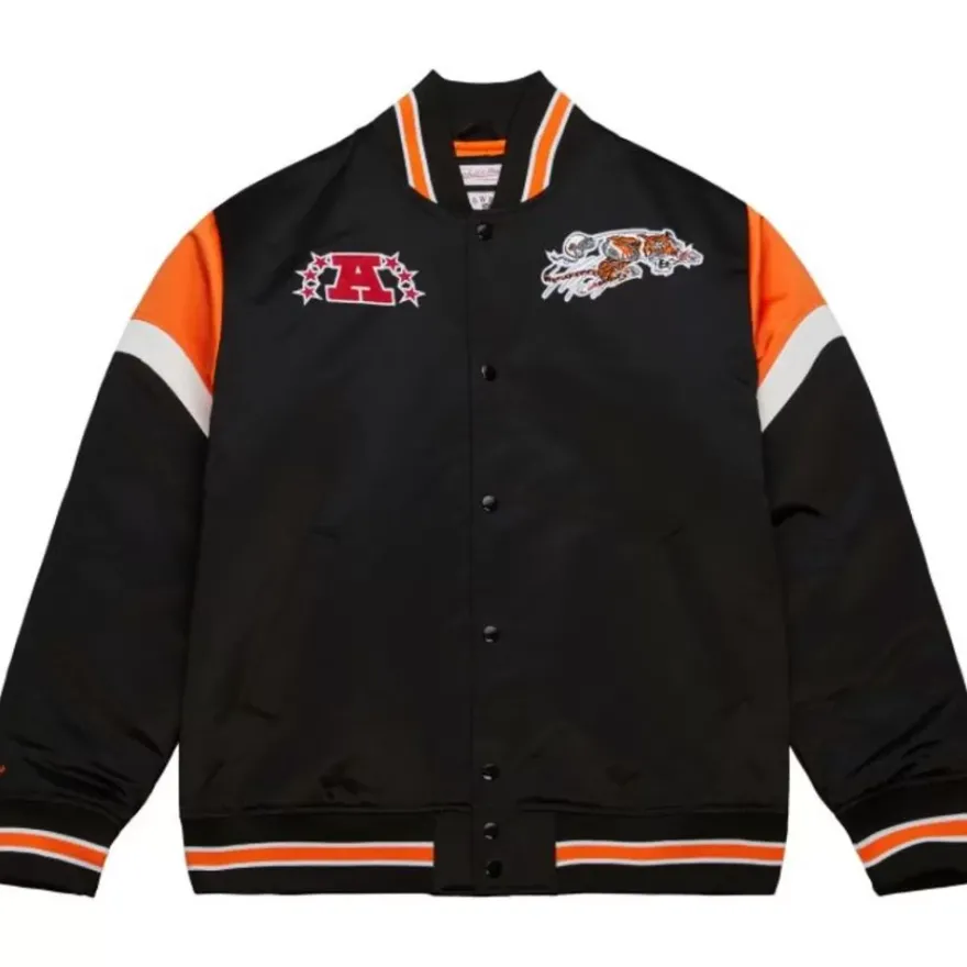 Mitchell & Ness Jackets & Outerwear-Heavyweight Satin Jacket Cincinnati Bengals
