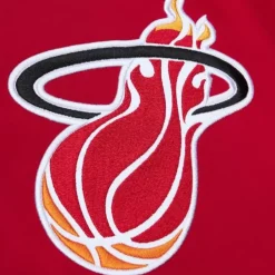 Mitchell & Ness Jackets & Outerwear-Heavyweight Satin Jacket Miami Heat