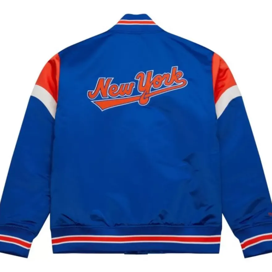 Mitchell & Ness Jackets & Outerwear-Heavyweight Satin Jacket New York Mets