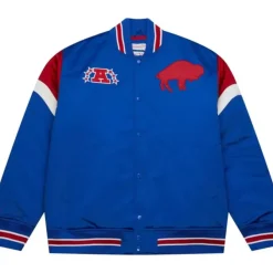 Mitchell & Ness Jackets & Outerwear-Heavyweight Satin Jacket Buffalo Bills