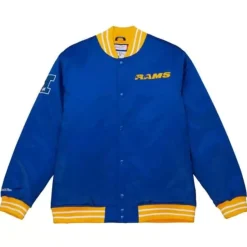 Mitchell & Ness Jackets & Outerwear-Heavyweight Satin Jacket Los Angeles Rams