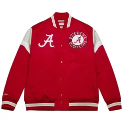 Mitchell & Ness Jackets & Outerwear-Heavyweight Satin Jacket University Of Alabama