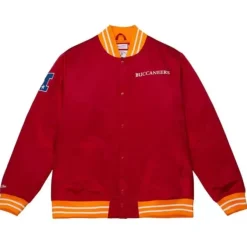 Mitchell & Ness Jackets & Outerwear-Heavyweight Satin Jacket Tampa Bay Buccaneers