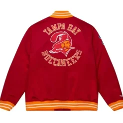 Mitchell & Ness Jackets & Outerwear-Heavyweight Satin Jacket Tampa Bay Buccaneers