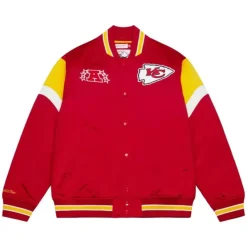 Mitchell & Ness Jackets & Outerwear-Heavyweight Satin Jacket Kansas City Chiefs