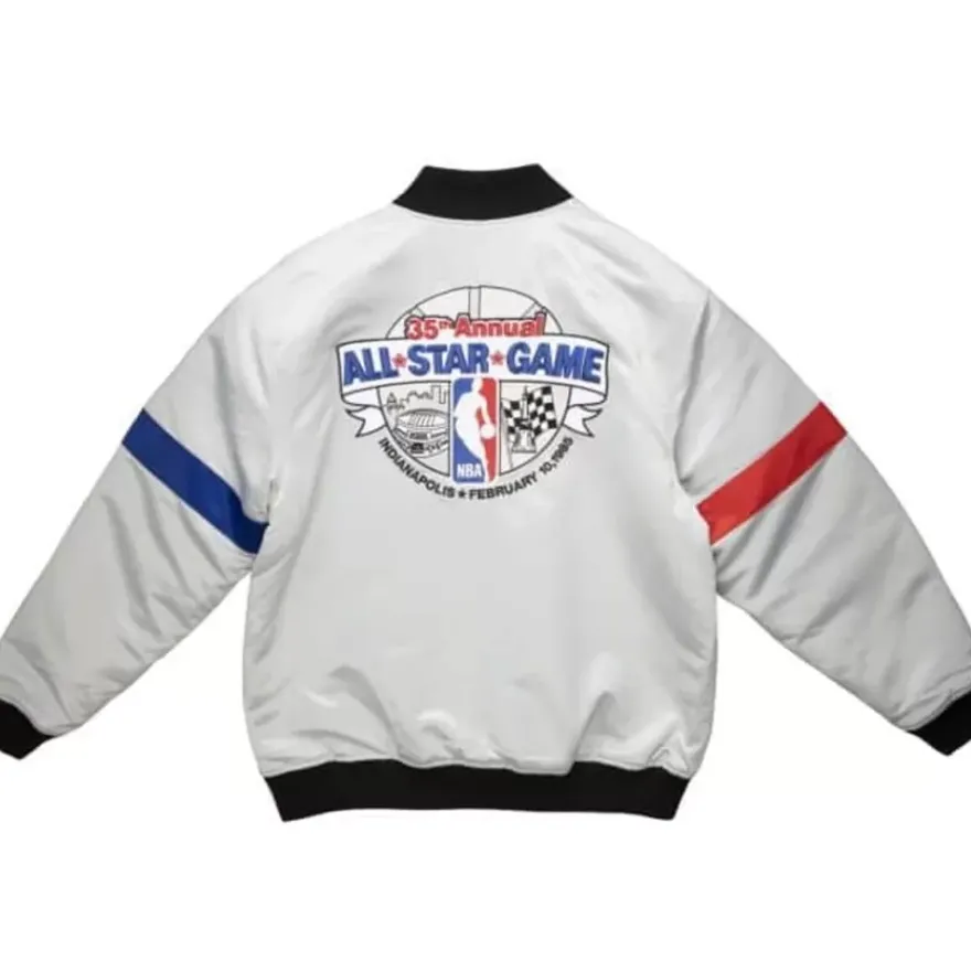 Mitchell & Ness Jackets & Outerwear-Heavyweight Satin Jacket Nba All Star