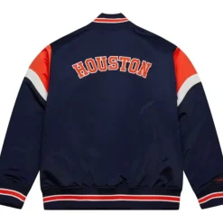 Mitchell & Ness Jackets & Outerwear-Heavyweight Satin Jacket Houston Astros