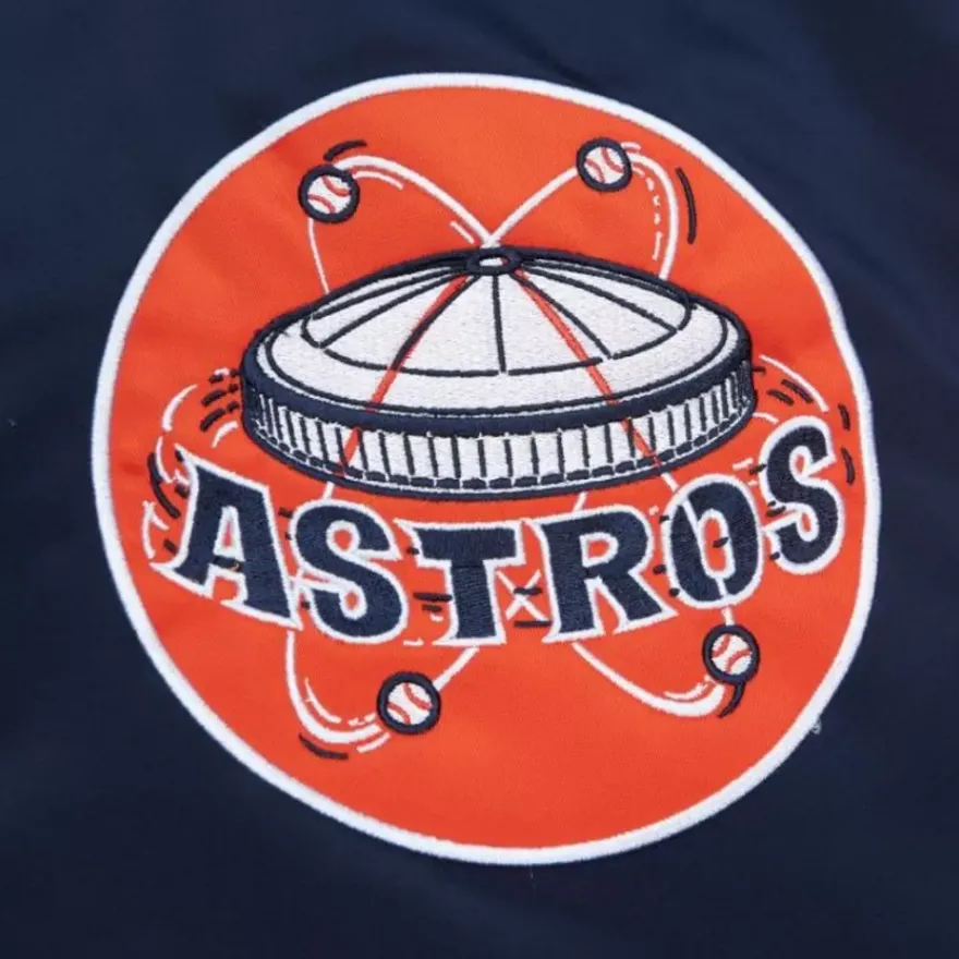 Mitchell & Ness Jackets & Outerwear-Heavyweight Satin Jacket Houston Astros