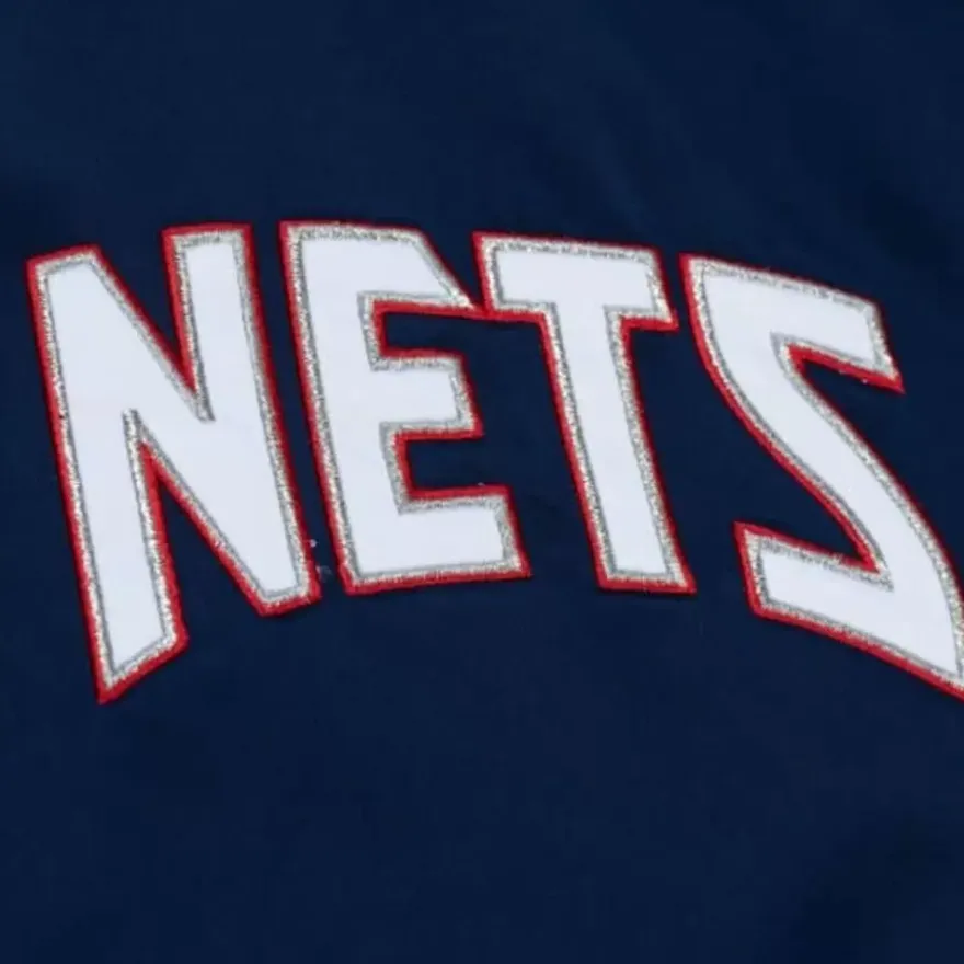 Mitchell & Ness Jackets & Outerwear-Heavyweight Satin Jacket New Jersey Nets