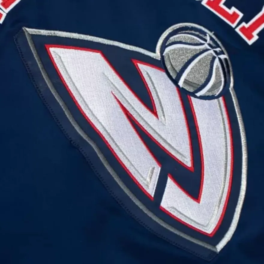 Mitchell & Ness Jackets & Outerwear-Heavyweight Satin Jacket New Jersey Nets