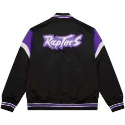 Mitchell & Ness Jackets & Outerwear-Heavyweight Satin Jacket Toronto Raptors