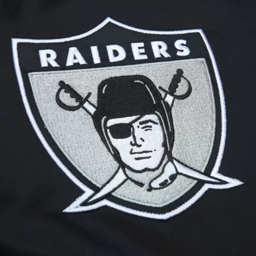 Mitchell & Ness Jackets & Outerwear-Heavyweight Satin Jacket Oakland Raiders