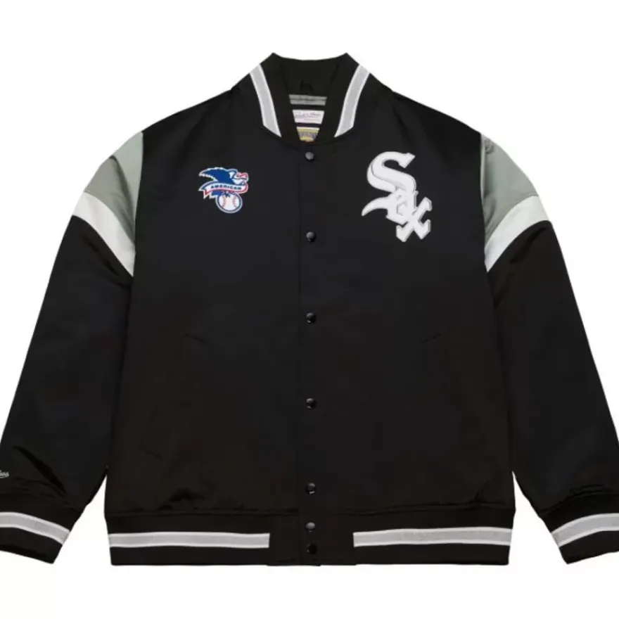 Mitchell & Ness Jackets & Outerwear-Heavyweight Satin Jacket Chicago White Sox