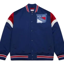 Mitchell & Ness Jackets & Outerwear-Heavyweight Satin Jacket New York Rangers