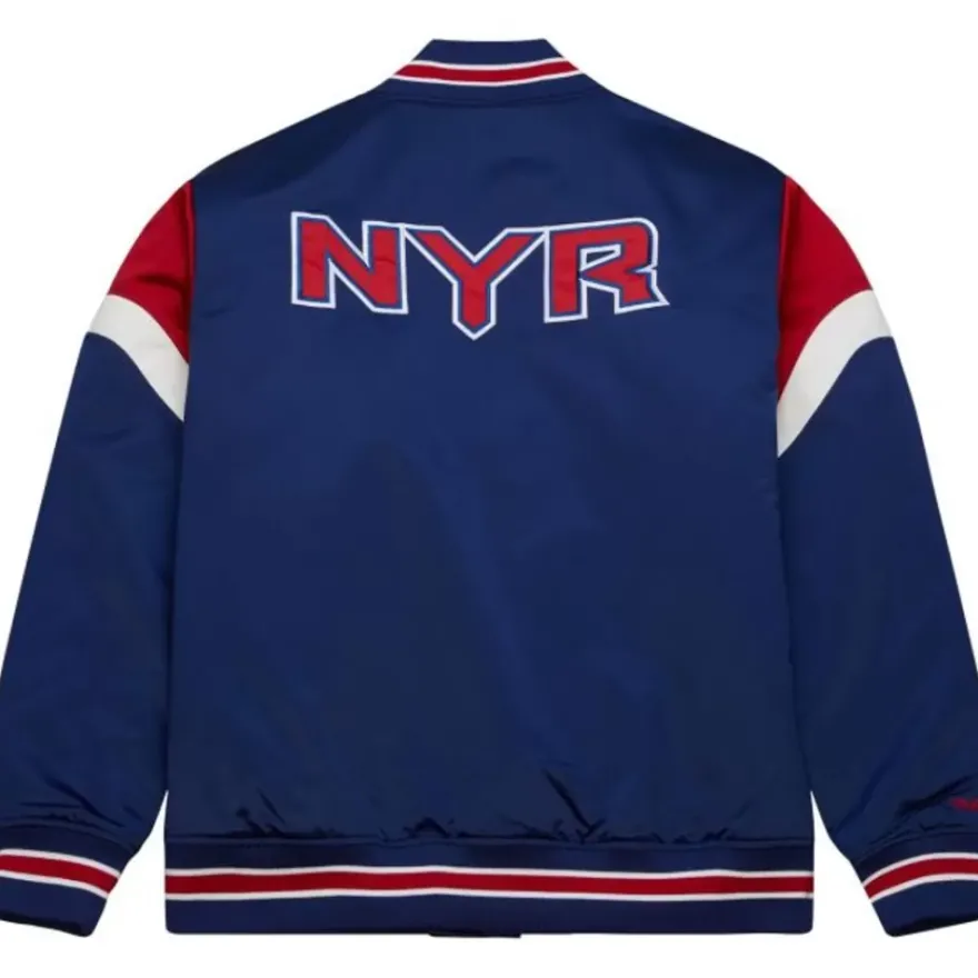 Mitchell & Ness Jackets & Outerwear-Heavyweight Satin Jacket New York Rangers