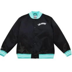 Mitchell & Ness Jackets & Outerwear-Heavyweight Satin Jacket San Antonio Spurs
