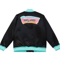Mitchell & Ness Jackets & Outerwear-Heavyweight Satin Jacket San Antonio Spurs