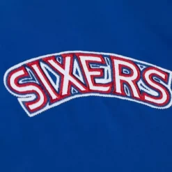 Mitchell & Ness Jackets & Outerwear-Heavyweight Satin Jacket Philadelphia 76Ers