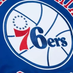 Mitchell & Ness Jackets & Outerwear-Heavyweight Satin Jacket Philadelphia 76Ers