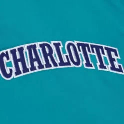 Mitchell & Ness Jackets & Outerwear-Heavyweight Satin Jacket Charlotte Hornets