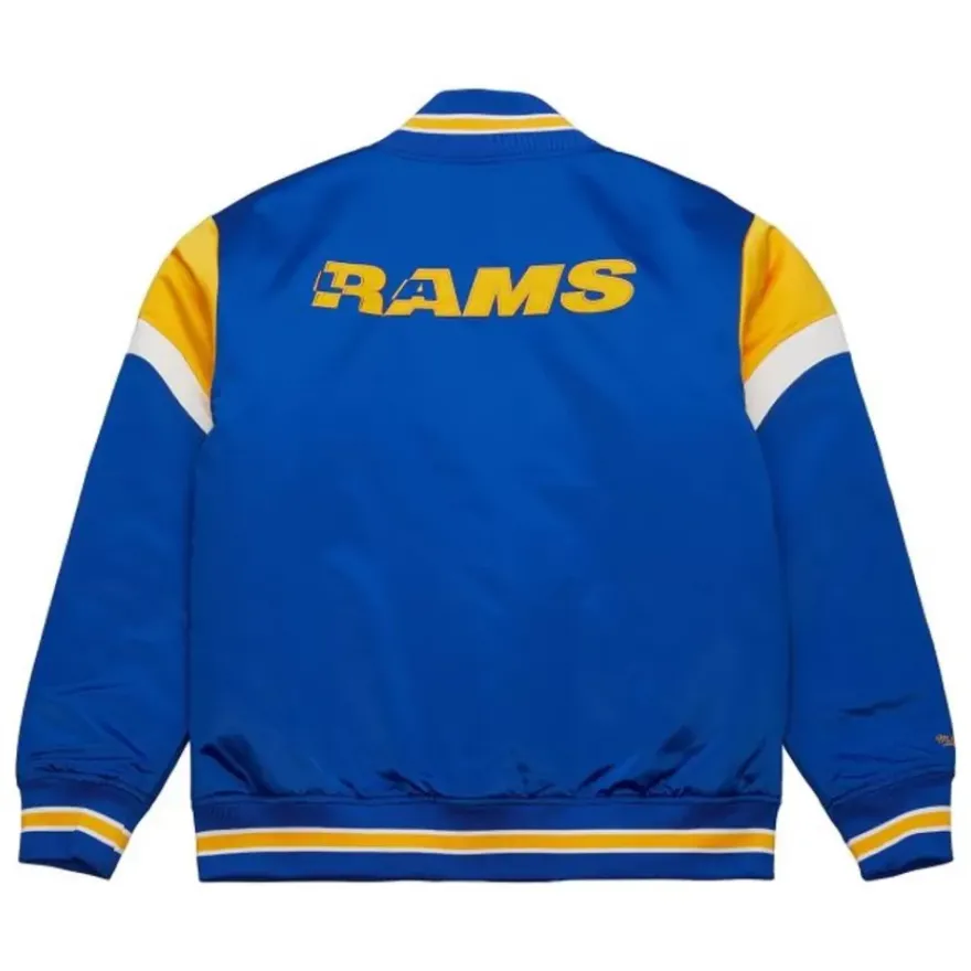 Mitchell & Ness Jackets & Outerwear-Heavyweight Satin Jacket Los Angeles Rams