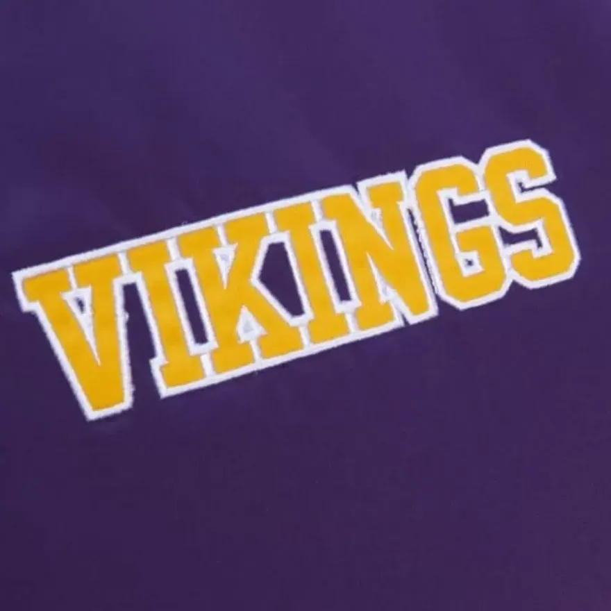 Mitchell & Ness Jackets & Outerwear-Heavyweight Satin Jacket Minnesota Vikings